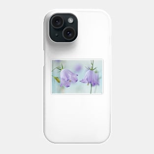 Campanula rotundifolia  Common harebell Phone Case