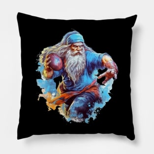 Wizard Football Pillow