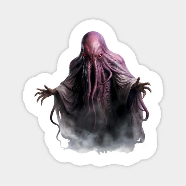 Baldur's Gate 3 Reimagined Mind Flayer Magnet by Keciu's Shop