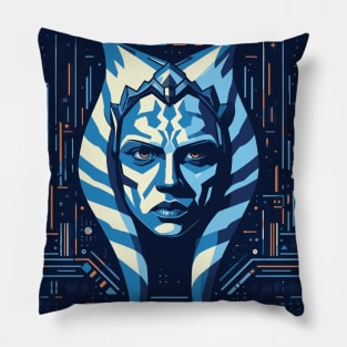 Ahsoka Tano Force-sensitive outcast from the Jedi Order Pillow