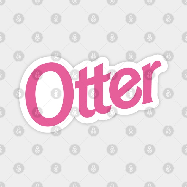 Otter Magnet by byb