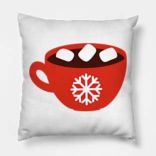 Hot chocolate pattern Pillow