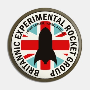 Brutal Moon- Britannic Experimental Rocket Group Insignia Pin