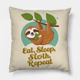 Sloth Life: Embrace the Chill Pillow