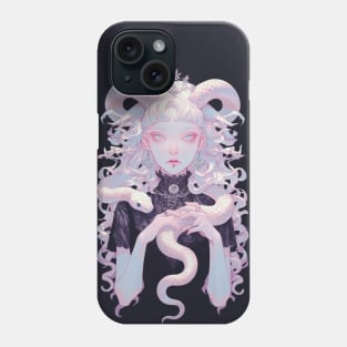 Albino Snake Phone Case