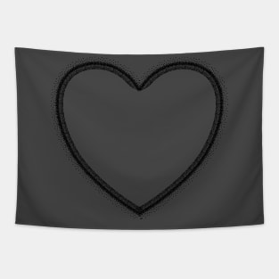 Stitched Heart Tapestry