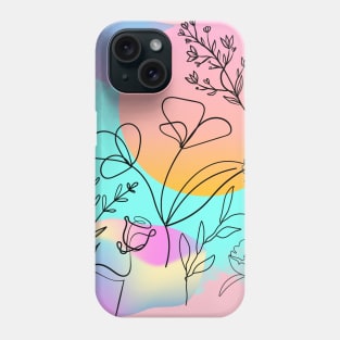 Multicolour flowers Phone Case