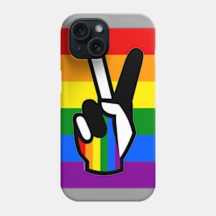 Pride Rainbow Flag for Celebration of Diversity of LGBT for Pride & Acceptance Phone Case