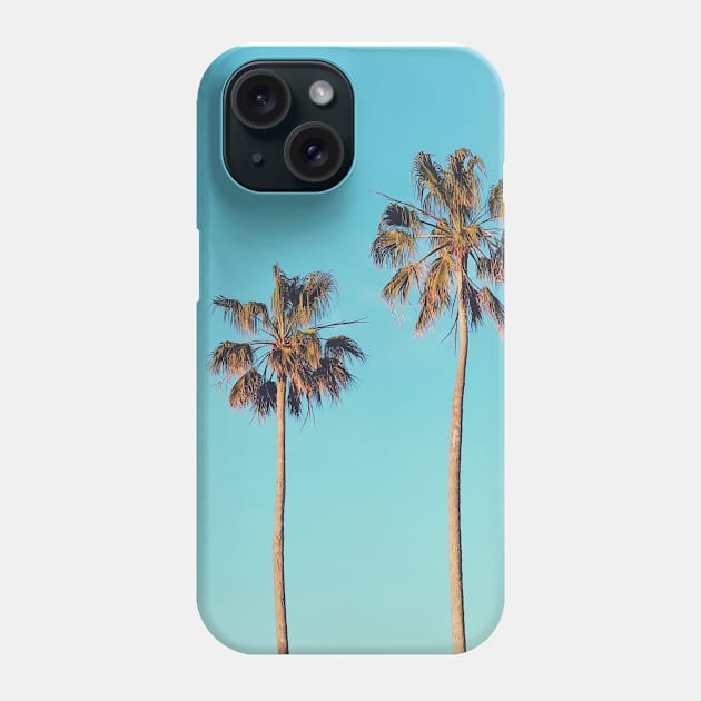 Retro Palm Trees Phone Case by NewburyBoutique