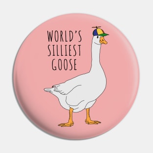 World’s Silliest Goose 1 Pin