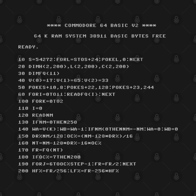 Commodore System Basic Code by Cholzar