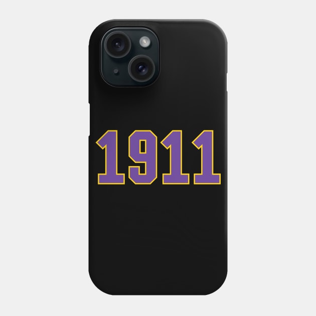 1911 OMEGA QUE DOG ROO NASTY DAWG PSI PHI Phone Case by motherlandafricablackhistorymonth