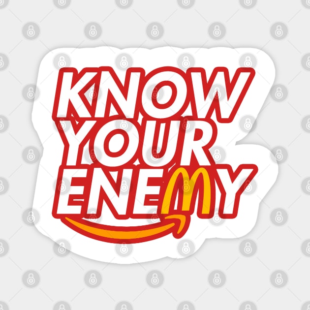 Know Your Enemy Magnet by KulakPosting