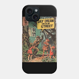 Daydream on Elm Street - A Funny Vintage Horror Movie Parody Phone Case