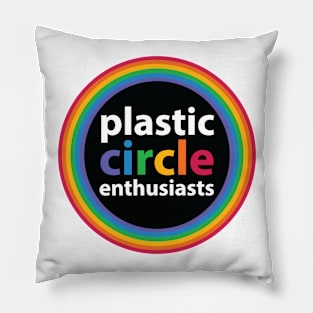 Disc Golf Plastic Circle Enthusiasts Pillow