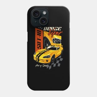 SRT-10 Viper Art of Speed Phone Case