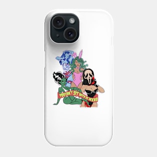 you can't sit with us - halloween edition Phone Case