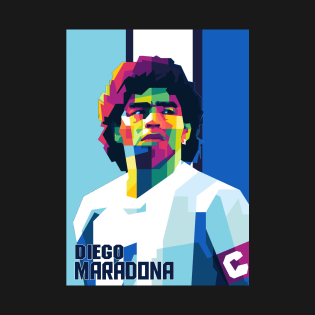 Diego Maradona by WPAP46