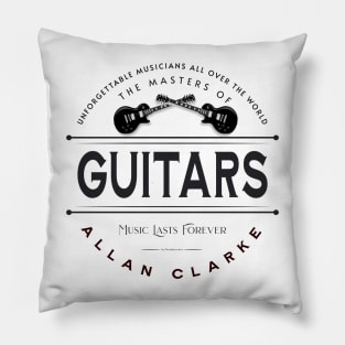 Allan Clarke Guitars Music D10 Pillow