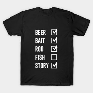 Funny Fishing Shirt for Dad, Fishing Gifts For Dad - Print your thoughts.  Tell your stories.