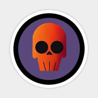 Modern Skull Magnet