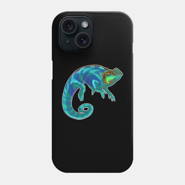 Cameleon Crawl Phone Case by heavyaugust