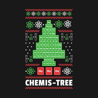 Chemis-Tree Christmas Tree With Chemistry T-Shirt