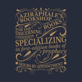 Aziraphale's Bookshop T-Shirt