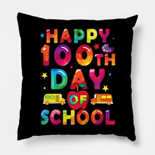 100 Days Of School Boys Girls Happy 100 Days Of School Pillow