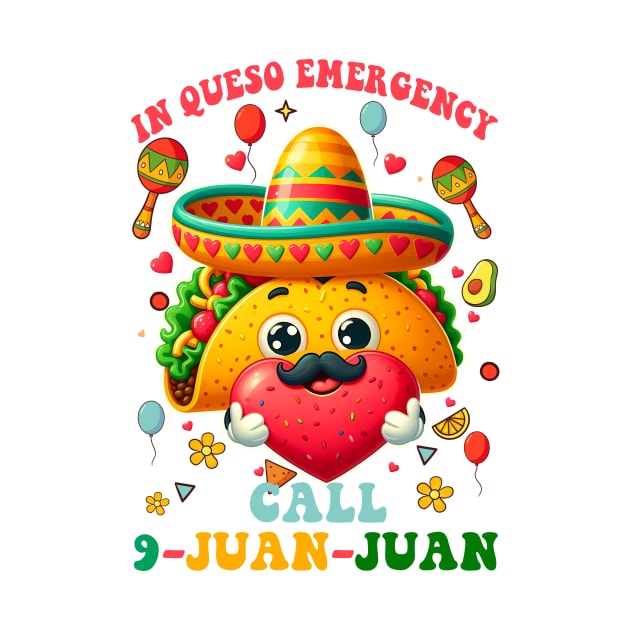 Funny Cinco De Mayo Paramedic In Queso Emergency 911 Dispatcher by ttao4164