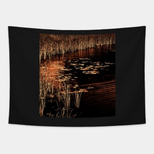 Rushes & Lily Pads Tapestry