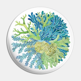 Sea Plants Pin