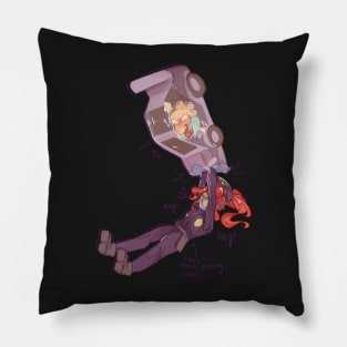 Undyne and Alphys - Deltarune Pillow