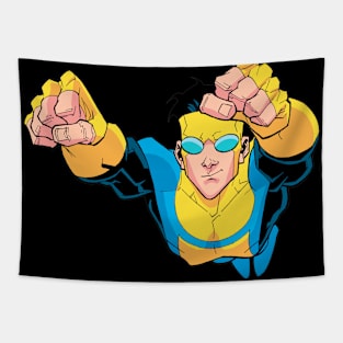 invincible young hero Tapestry