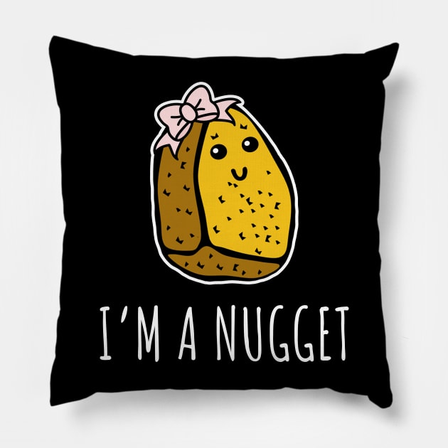 I'm a Nugget Pillow by LunaMay