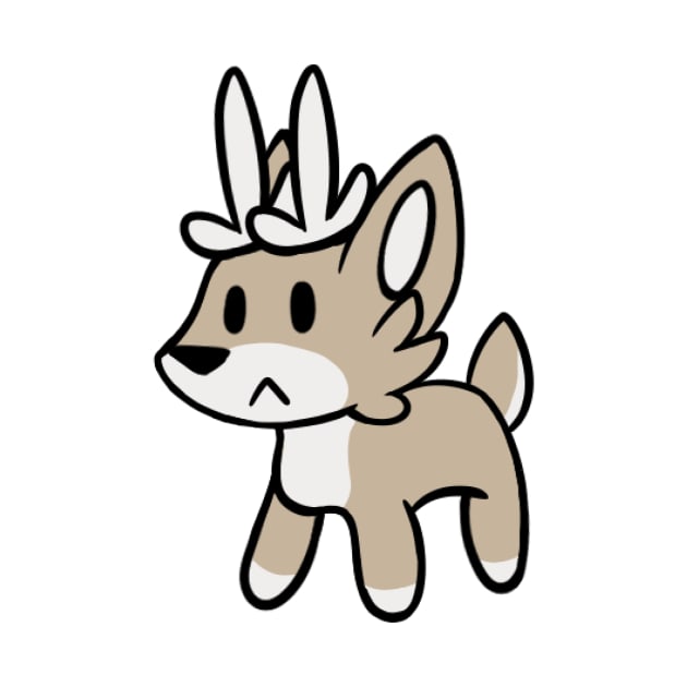 Plush deer by d o r r i a n