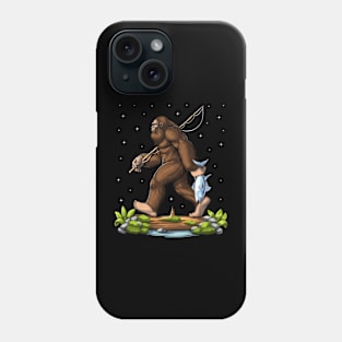 Bigfoot Fishing Phone Case