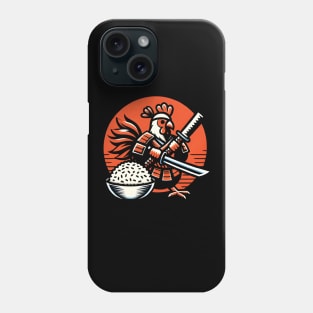 Chicken and Rice Samurai Phone Case