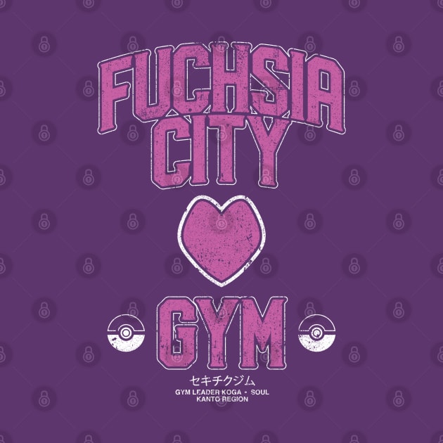 Fuchsia City Gym by huckblade