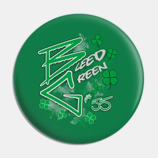 Luck O' Philly  (BG Tribute) - St. Patty's Day Bleed Green Pin