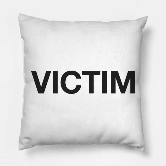 Victim Pillow by tomsnow