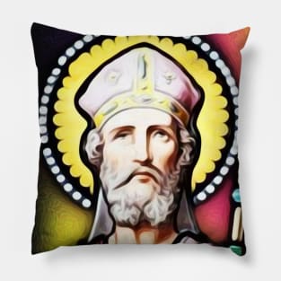 Anselm of Canterbury Portrait | Anselm of Canterbury Artwork Pillow