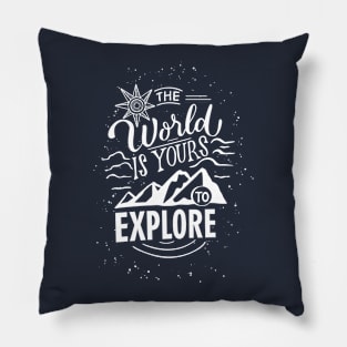 The world is yours Pillow