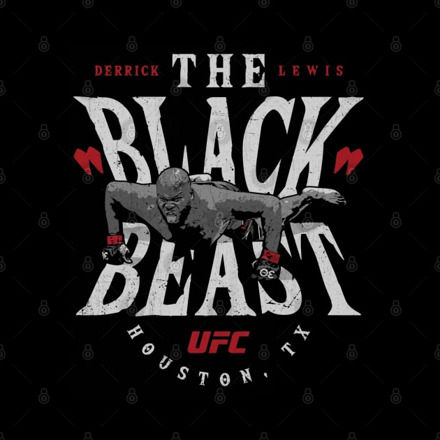 Derrick Lewis The Black Beast by artbygonzalez