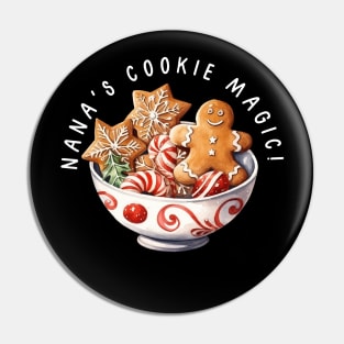 Nana's Cookie Magic! Christmas Pin