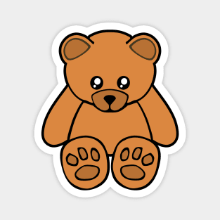 Cute crying teddy Magnet