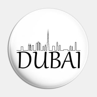 Dubai Skyline Pin