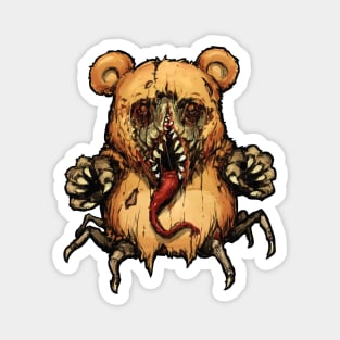 demonic bear Magnet