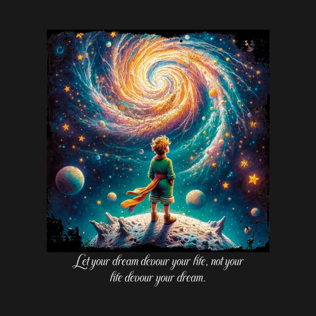 The Little Prince Quote Inspirational Literary Print by Samuel John