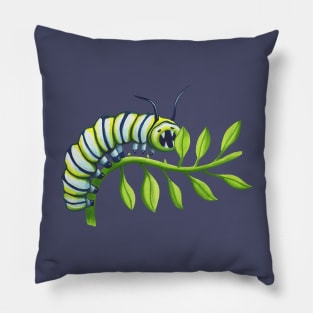 Caterpillar at Work Pillow